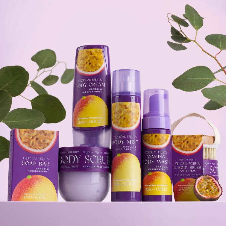 Tropical Fruits Mango & Passionfruit Soap 150g - Image 3